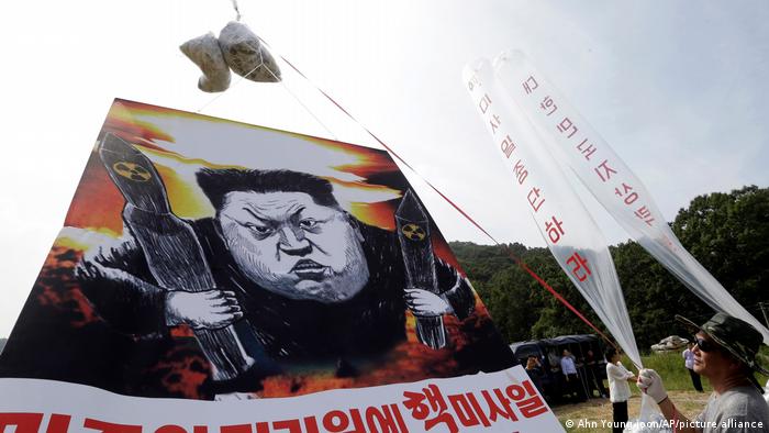 Desertores envían globos con propaganda a Corea del Norte Veneportal