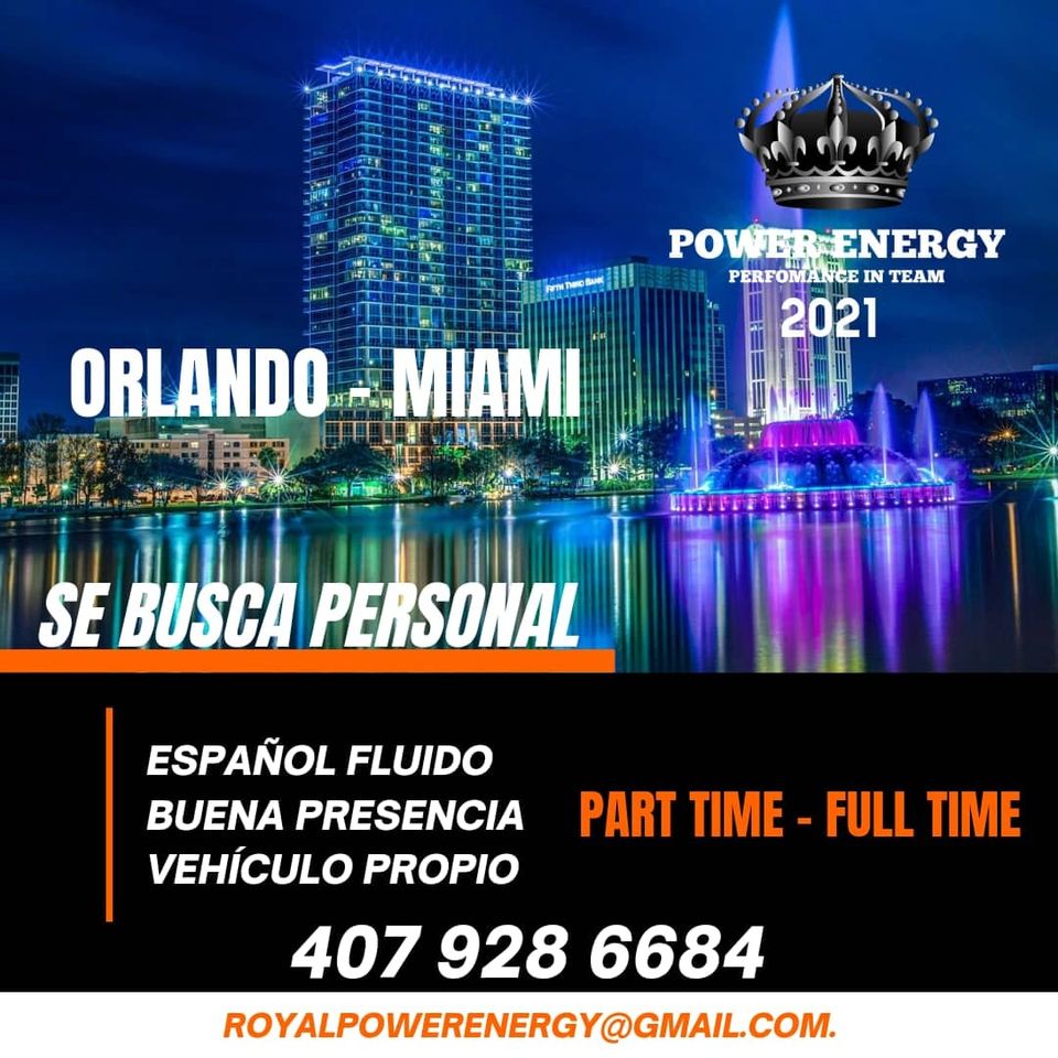Se busca personal calificado orlando y florida Clasificados Veneportal