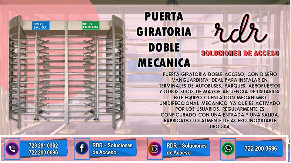 PUERTA-GIRATORIA-DOBLE-MECANICA-RDR-SOLUCIONES-DE-ACCESO
