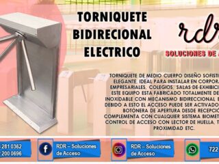 TORNIQUETE-BIDIRECCIONAL-ELECTRICO-RDR-SOLUCIONES-DE-ACCESO