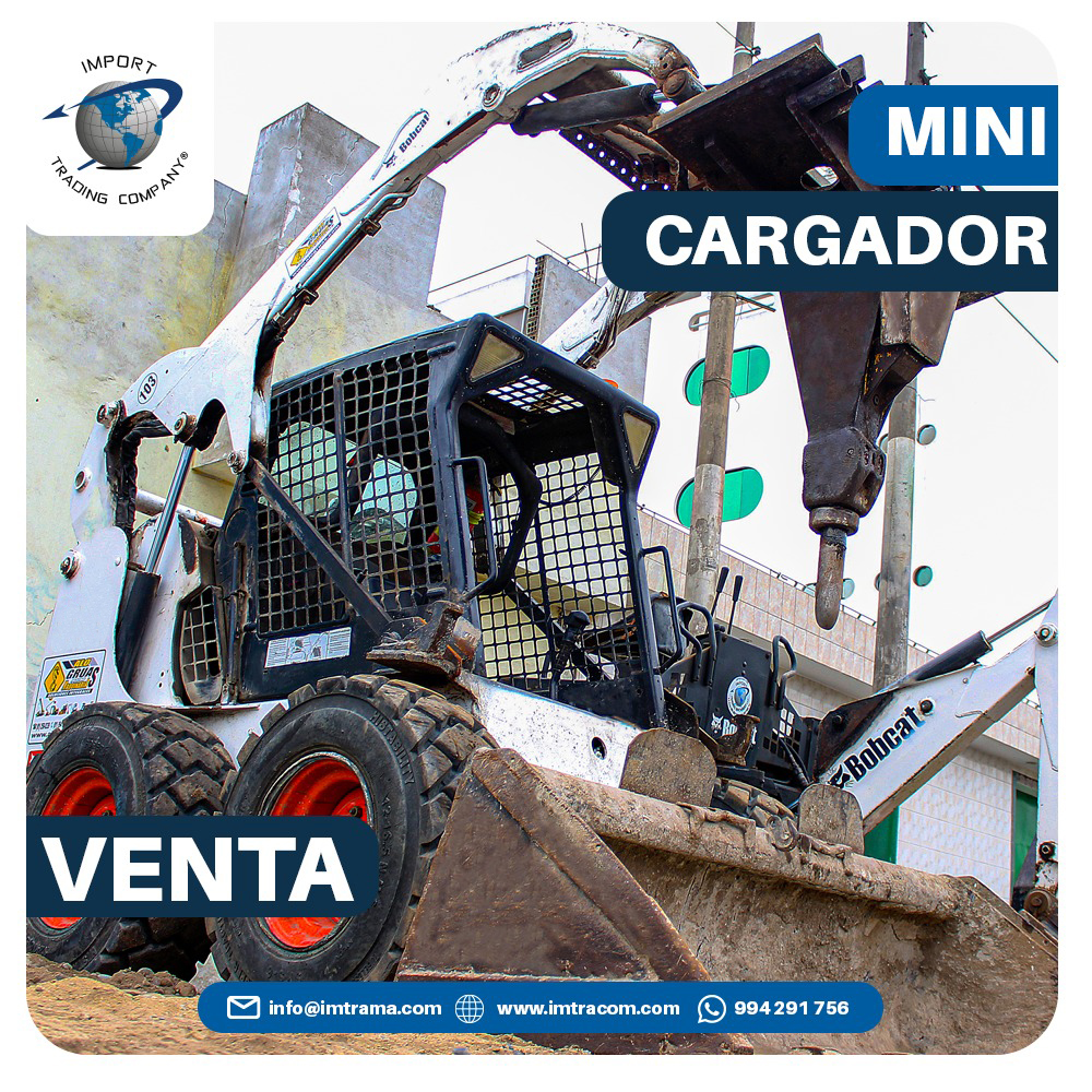 se-vende-minicargador-bobcat-import-trading-company-alo-maquinarias-alo-demoliciones-lima-peru