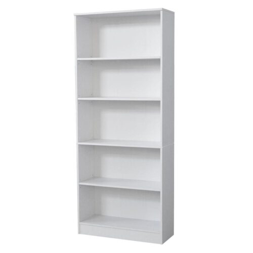 white-bookcase