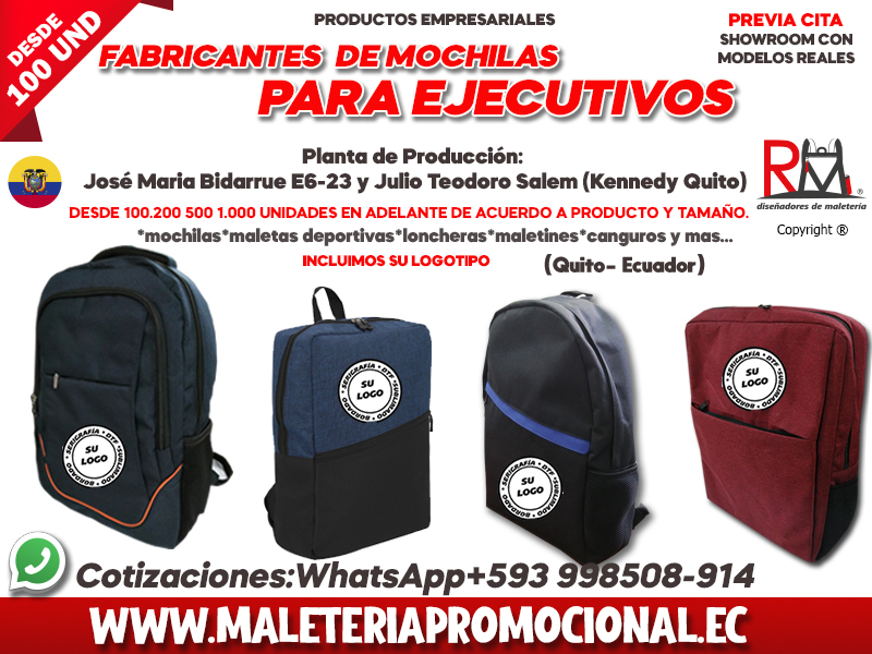fabricantes-de-mochilas-para-ejecutivos-en-quito-ecuador