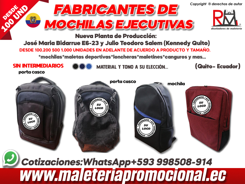 fabricantes-de-mochilas-para-trabajadores-en-ecuador