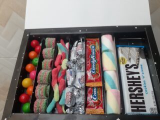 caja con dulces