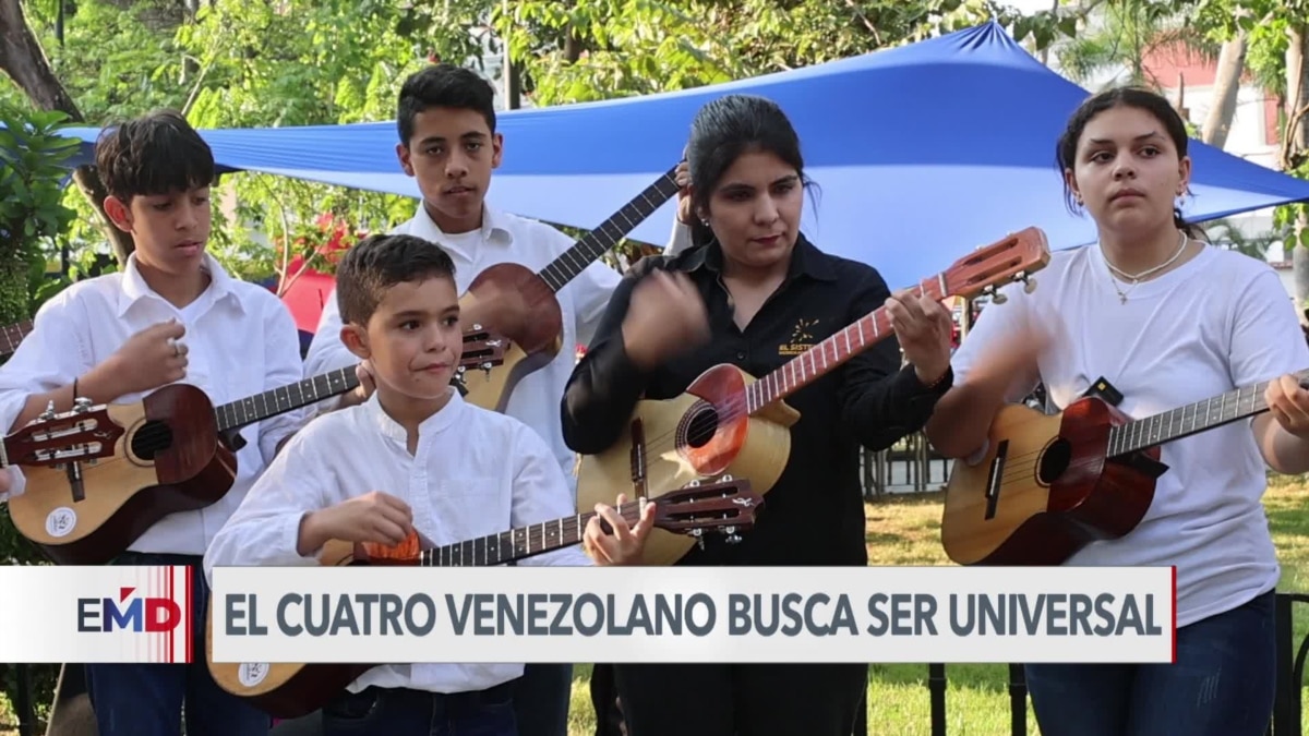 El cuatro venezolano busca ser un instrumento universal