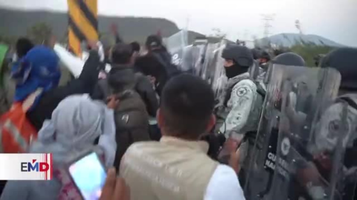 Nueva caravana de migrantes avanza en México hacia EEUU