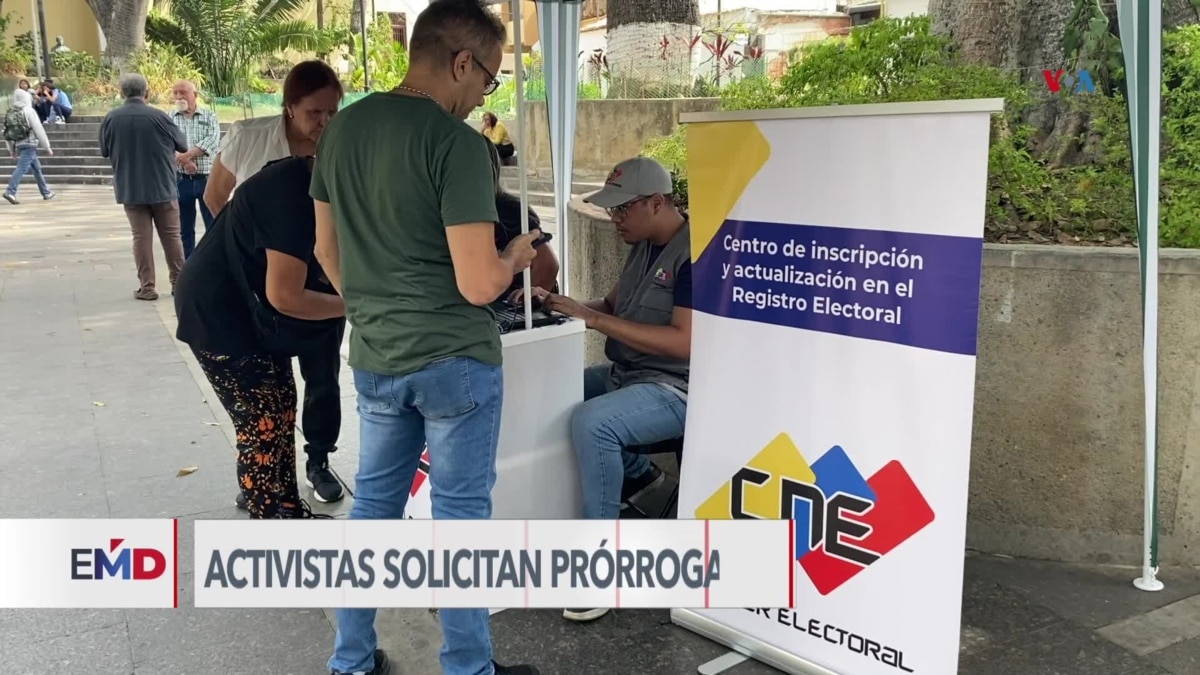 Culmina periodo de inscripción en el Registro Electoral de Venezuela
