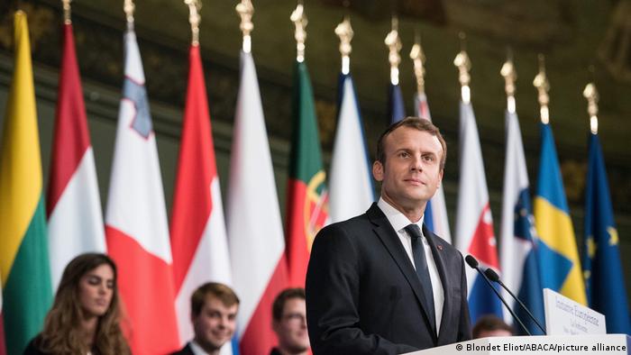 Discurso en la Sorbona: el alegato europeo de Macron