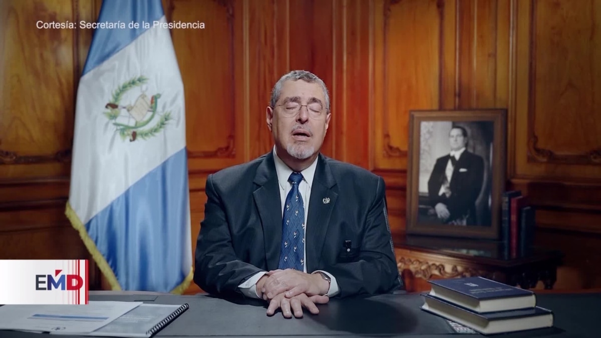 Presidente de Guatemala presenta iniciativa para remover a fiscal general